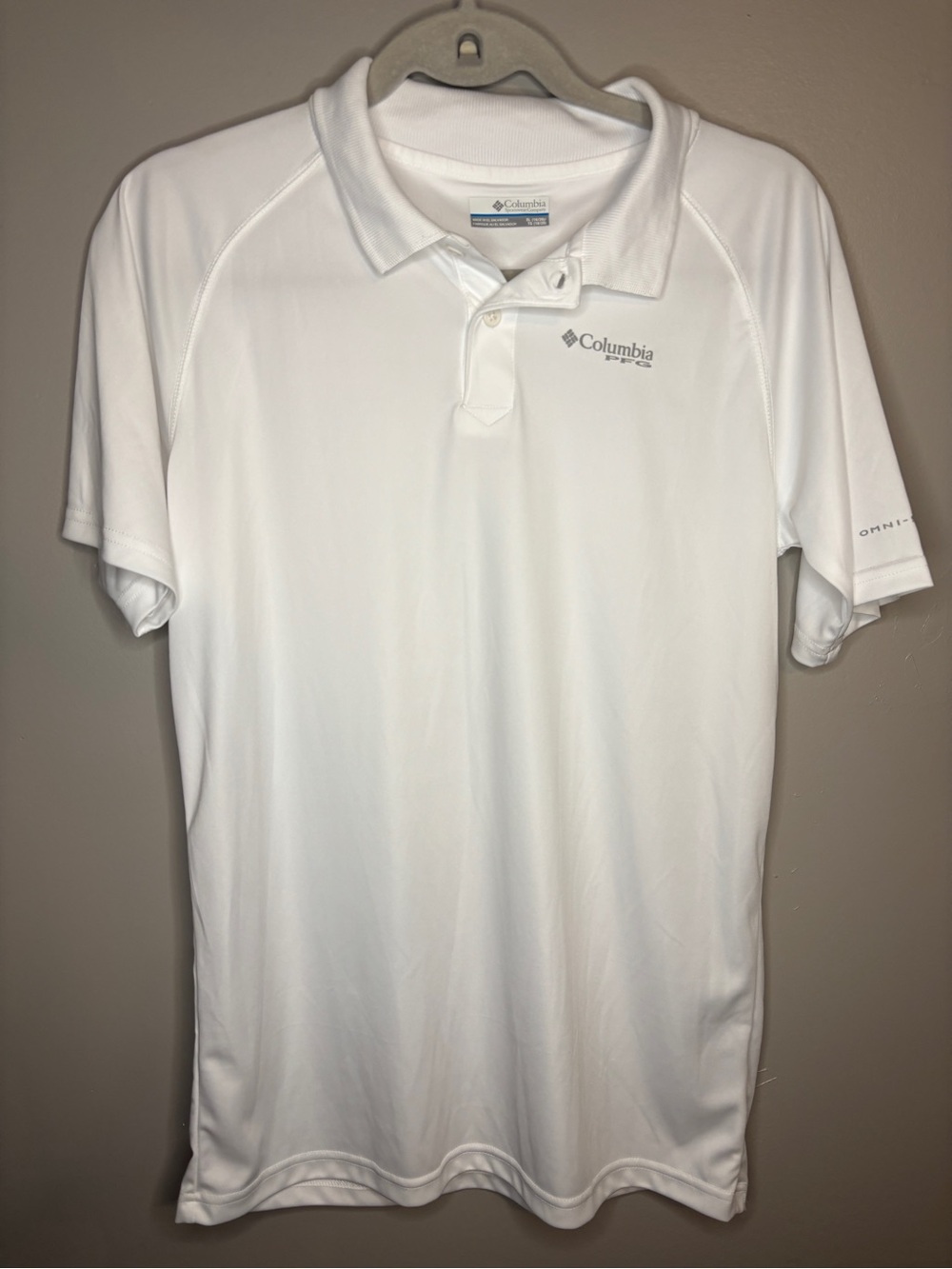 Columbia Men’s White Performance Polo